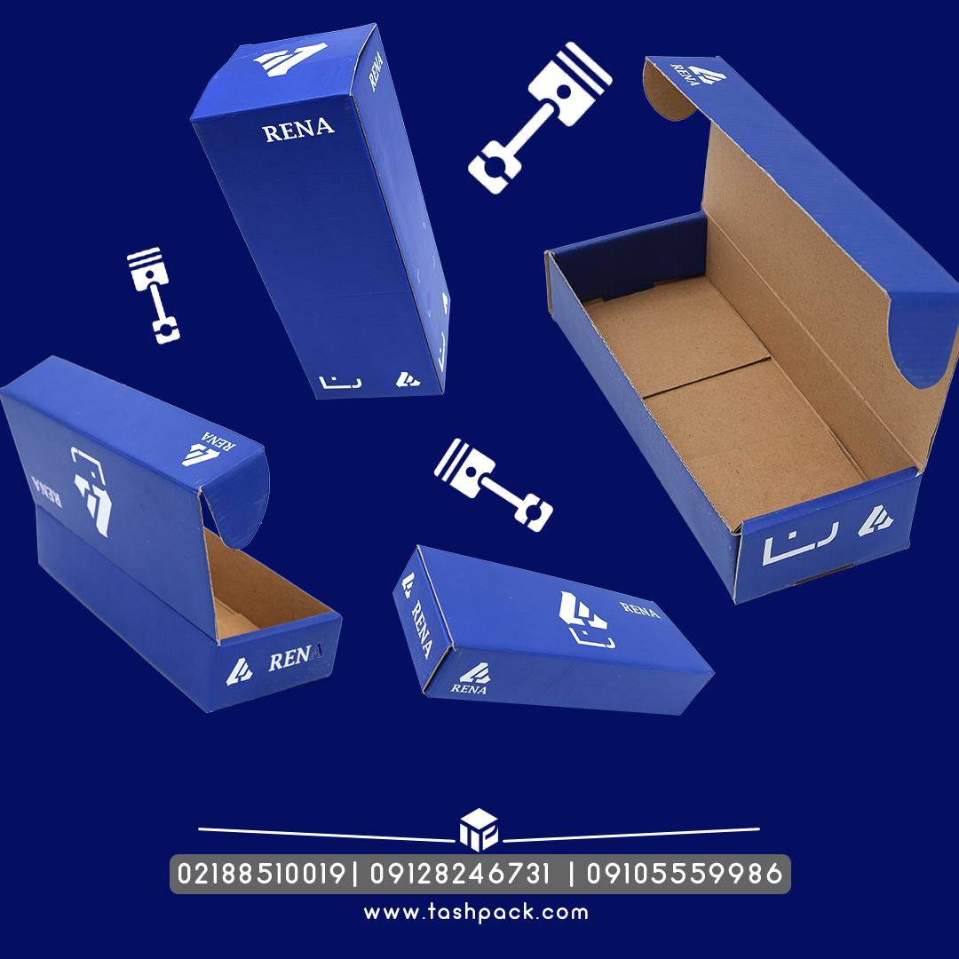  جعبه و کارتن قطعات یدکی خودرو با کیفیت تاش پک