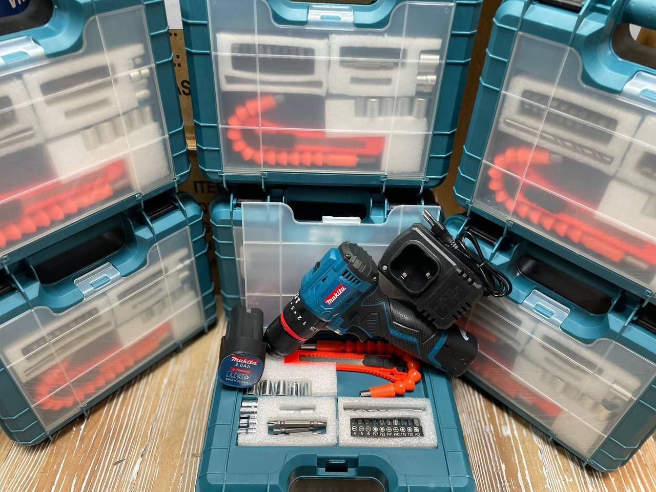 دریل شارژی براشلس ۱۶ ولت سه نظام ۱۰ فلزی 