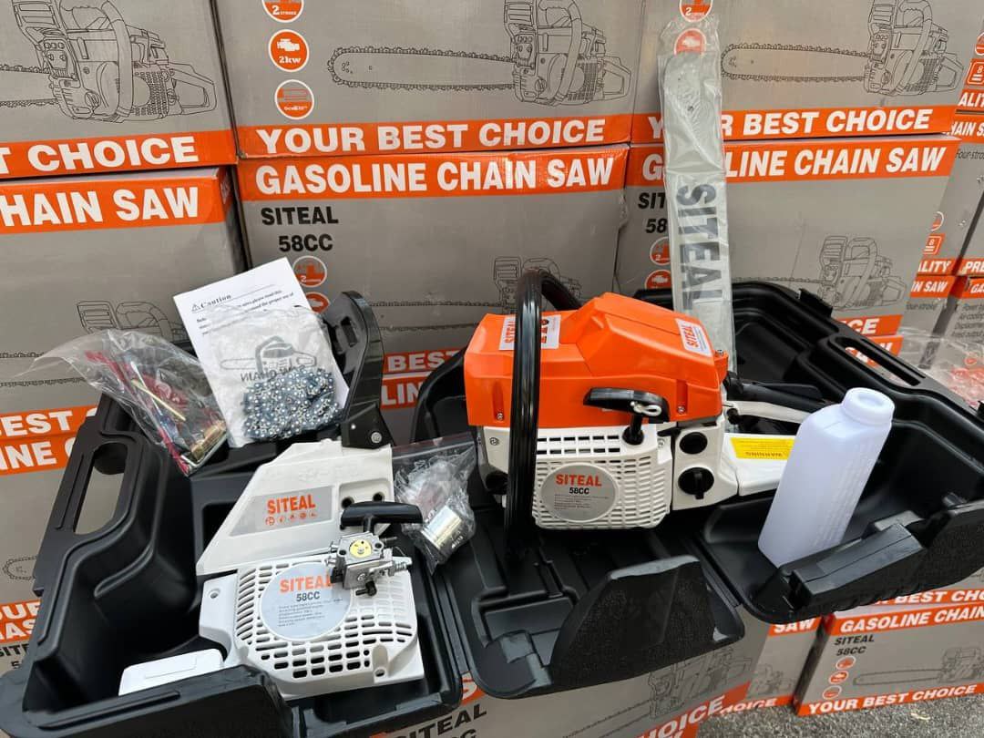  اره بنزینی طرح اشتیل با لوازم