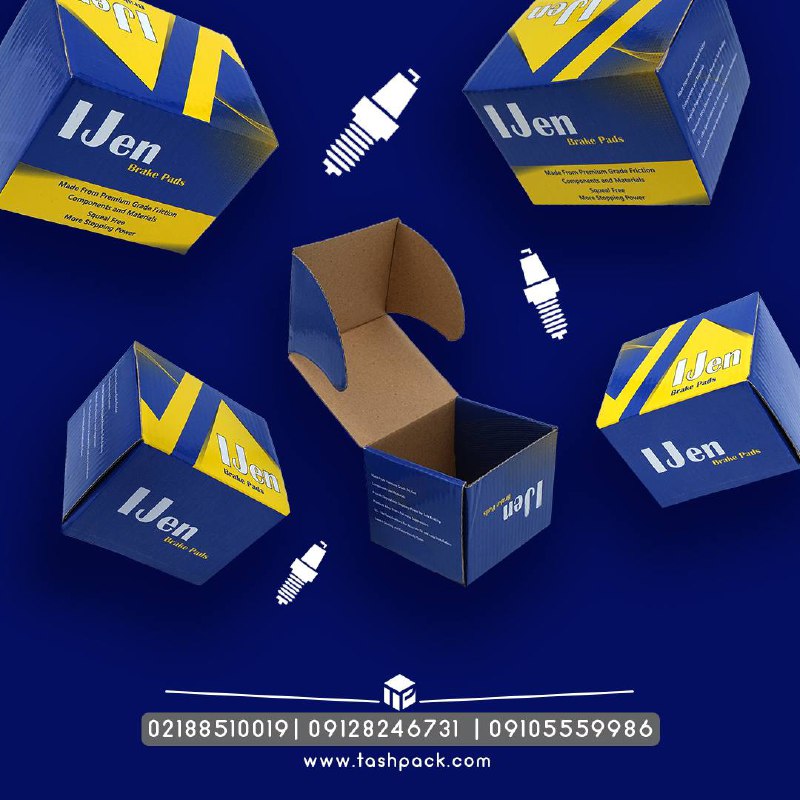  جعبه و کارتن قطعات یدکی خودرو با کیفیت تاش پک