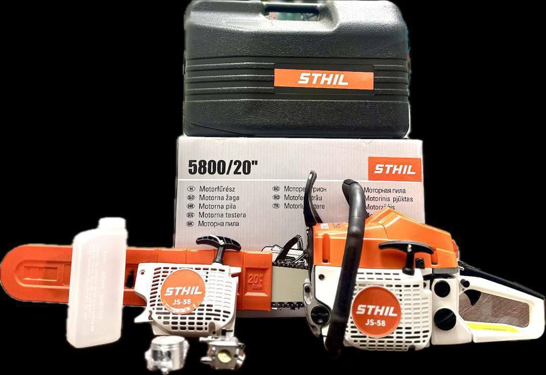  اره بنزینی کیفی طرح اشتيل با لوازم اضافه رینگ و کاربراتور و پیستون 