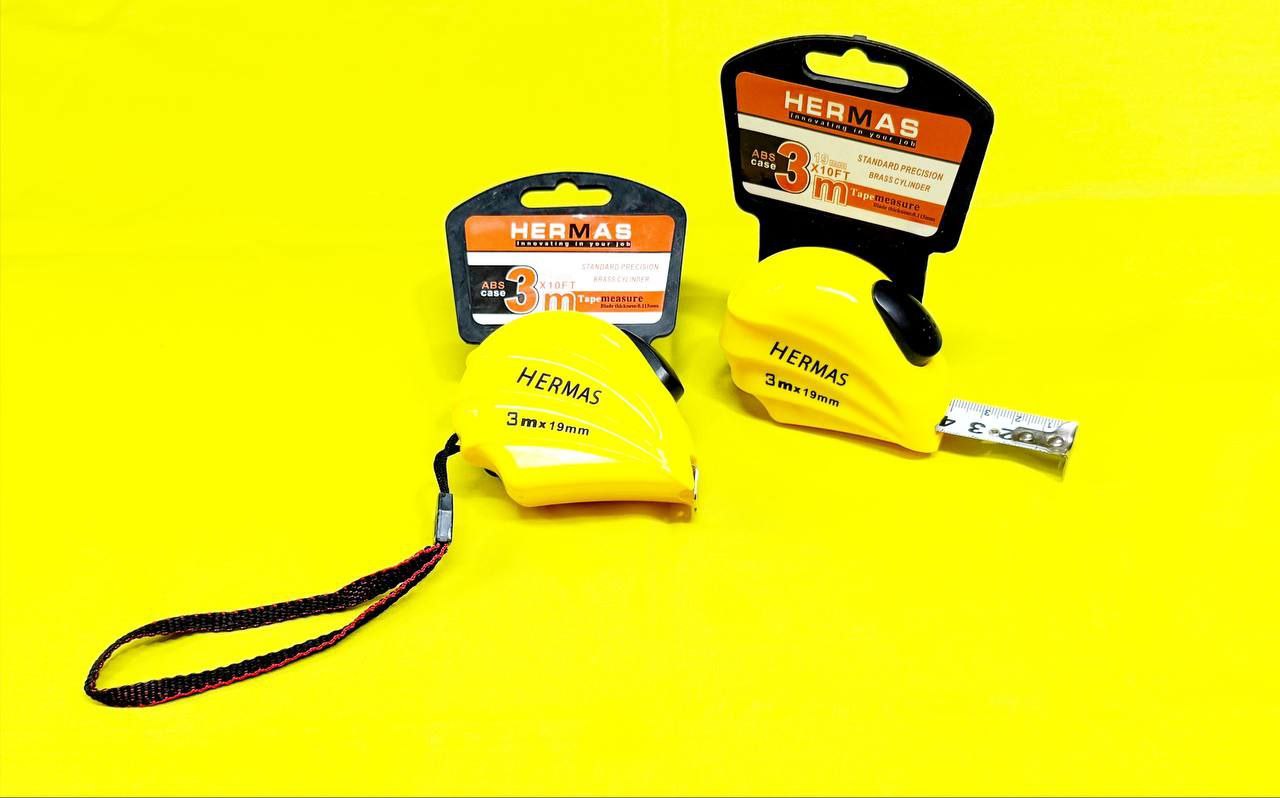  هوالرزاق 3 متری نشکن ترمز دار HERMAS تعداد در کارتن 120 عدد قیمت با احترام ۵۵,۰۰۰ تومان توجه: فروش 