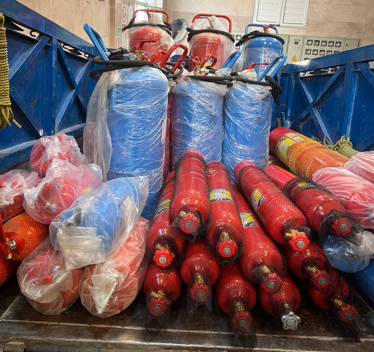 پخش انواع کپسول آتشنشانی