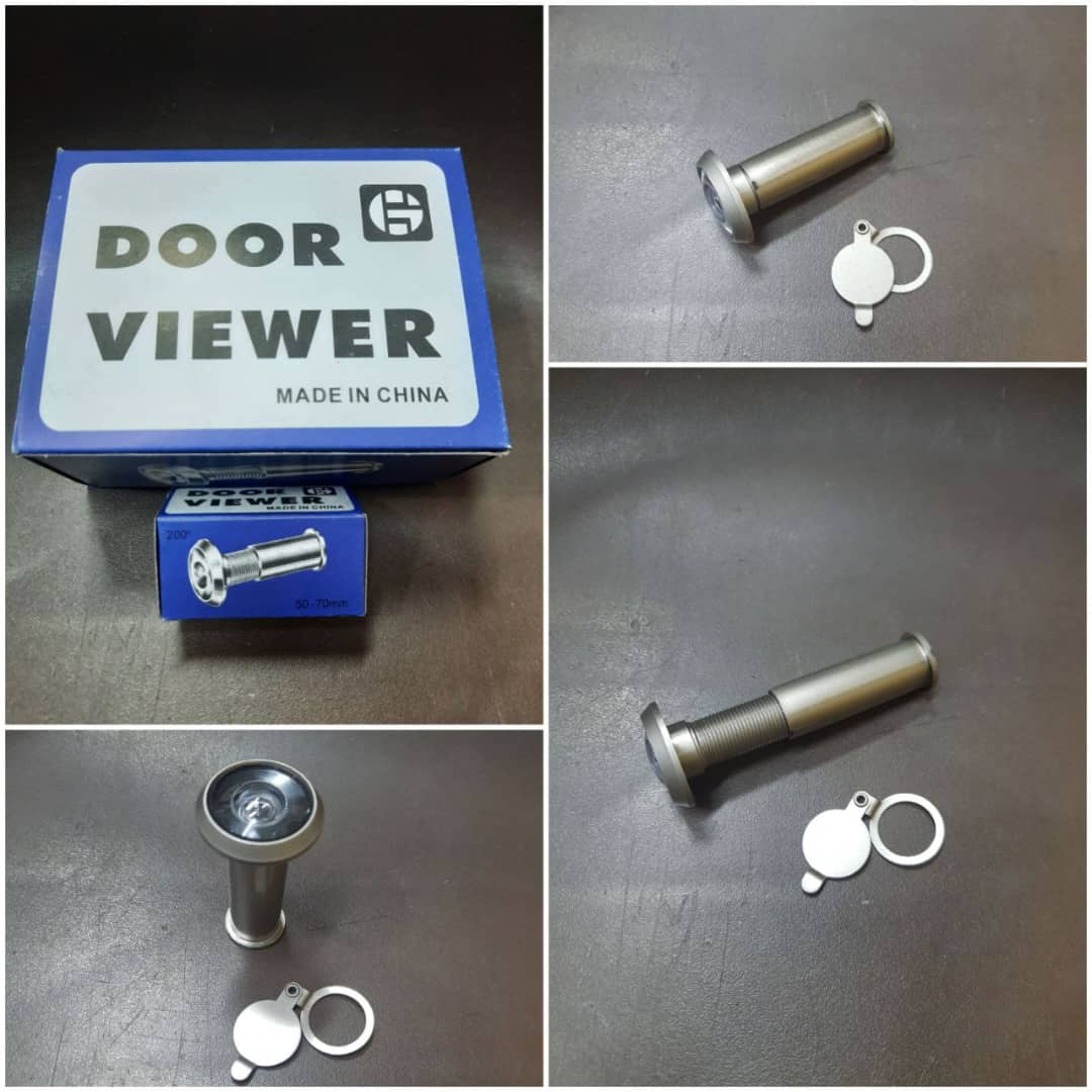 # چشمی_ درب_معنولی_ضد سرقت #کوتاه و بلند_ به صورت جین _ و کارتنی #در دوسایز_ ۲۰۰ درجه و ۱۸۰ درجه پخش