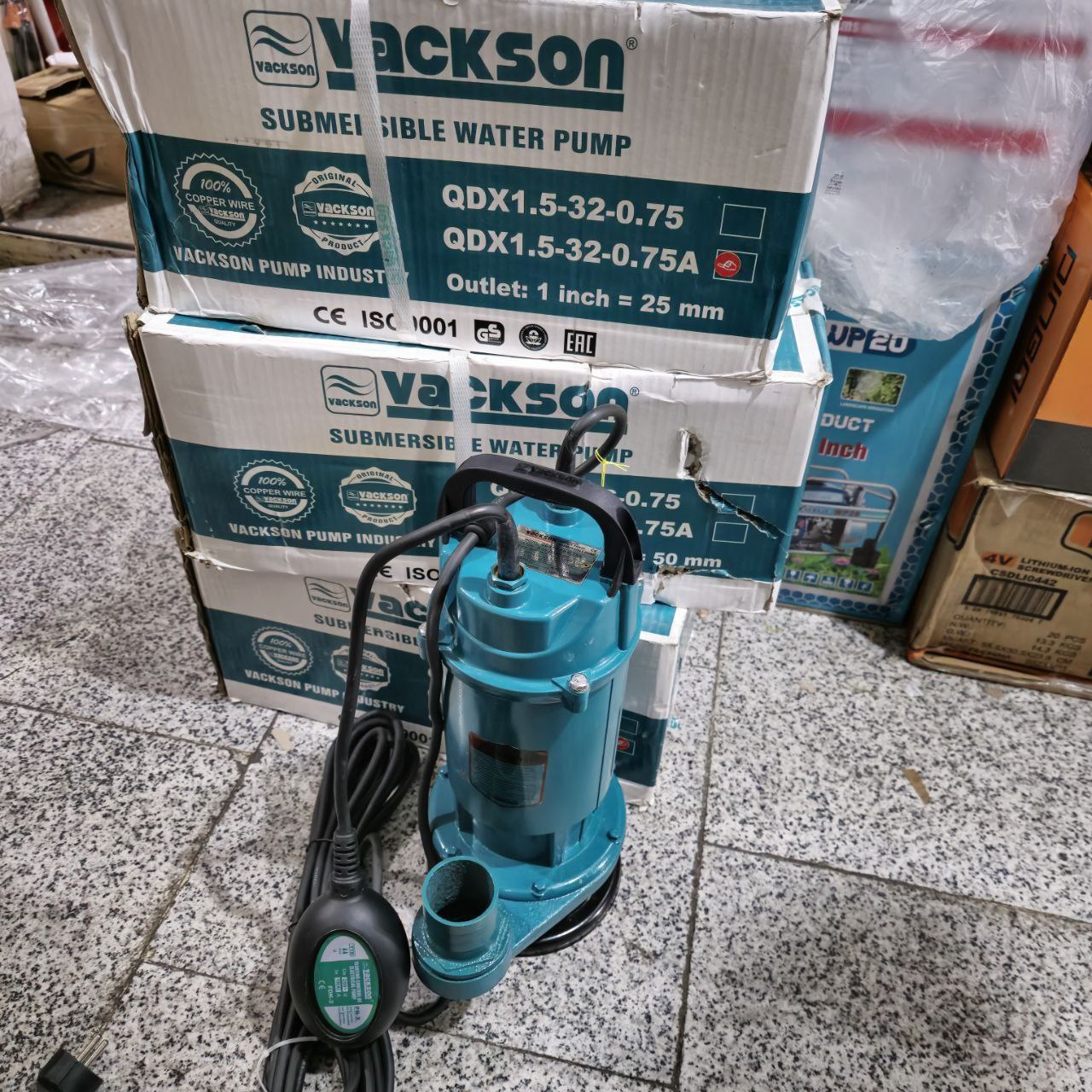  کف کش 2 اینچ 16 متری فلوتر دار واکسون