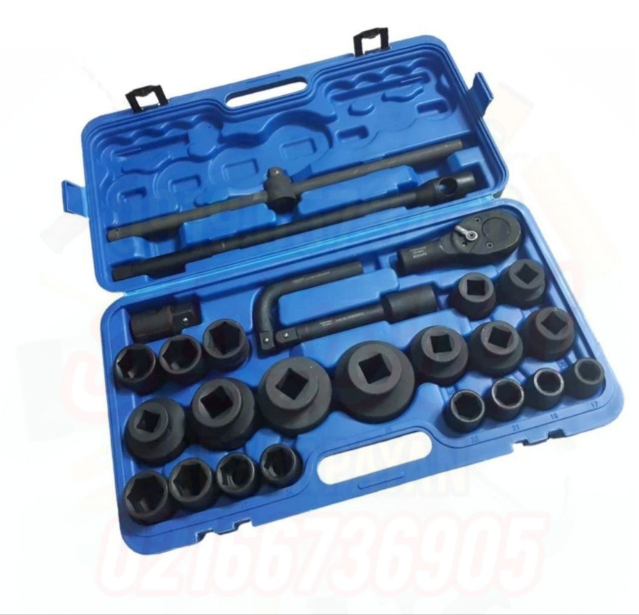  جعبه بکس ۳/۴ و ۱ اینچ ۲۶پارچه 