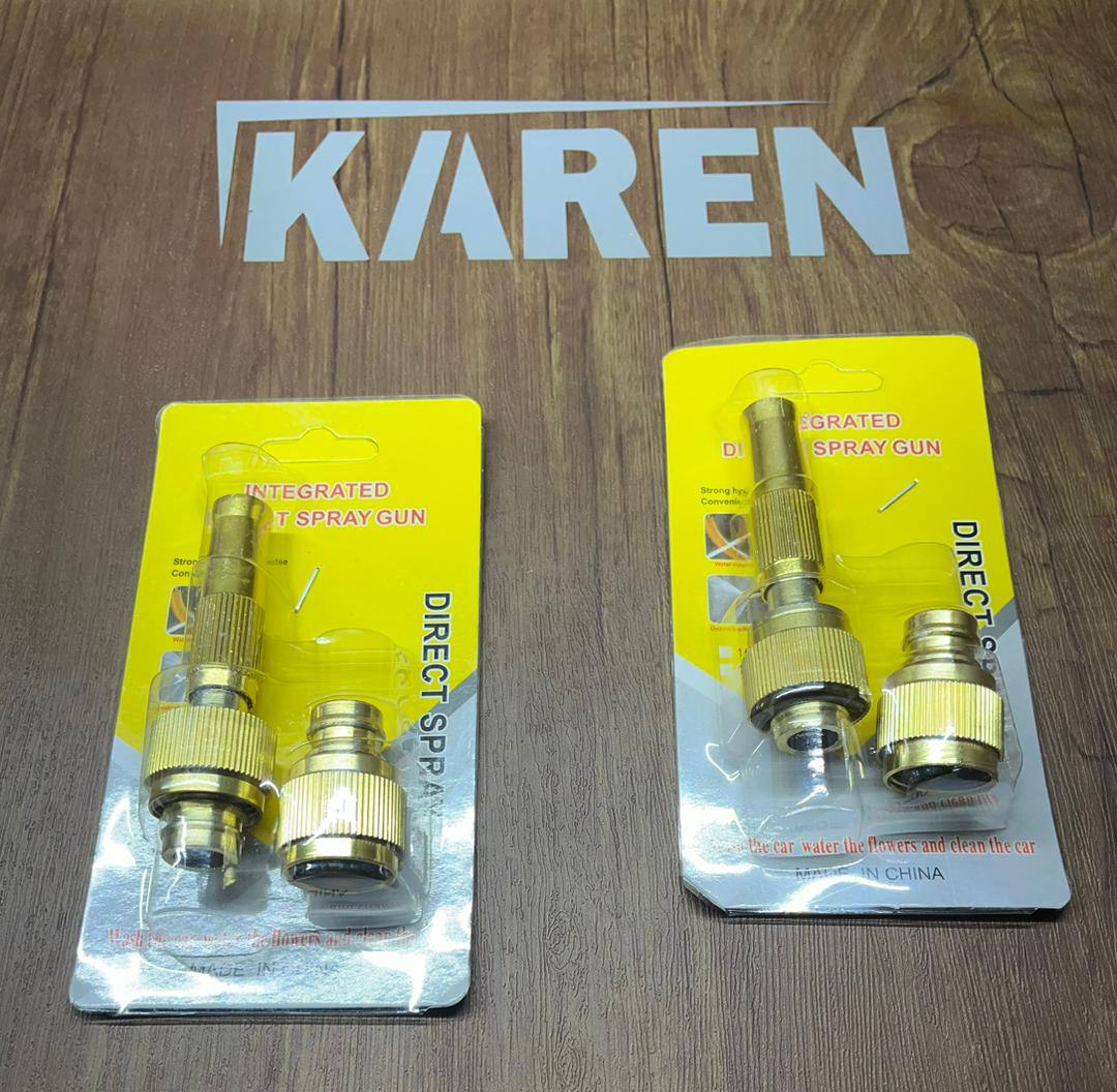 کارواش سر شلنگی برنجی