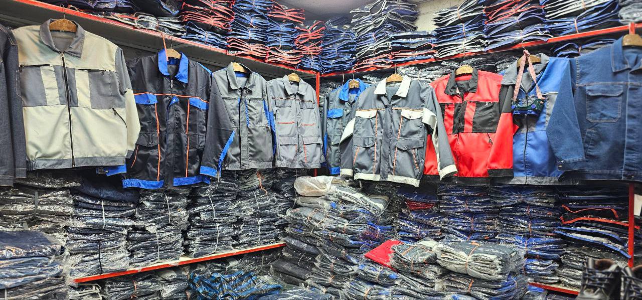 فروش ویژه انواع لباس کار یه تیکه /دوتیکه /خلبانی /مهندسی /کاپشن شلوار /بادگیر 