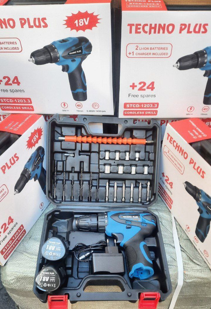 شارژی دو باطری تکنو پلاس 