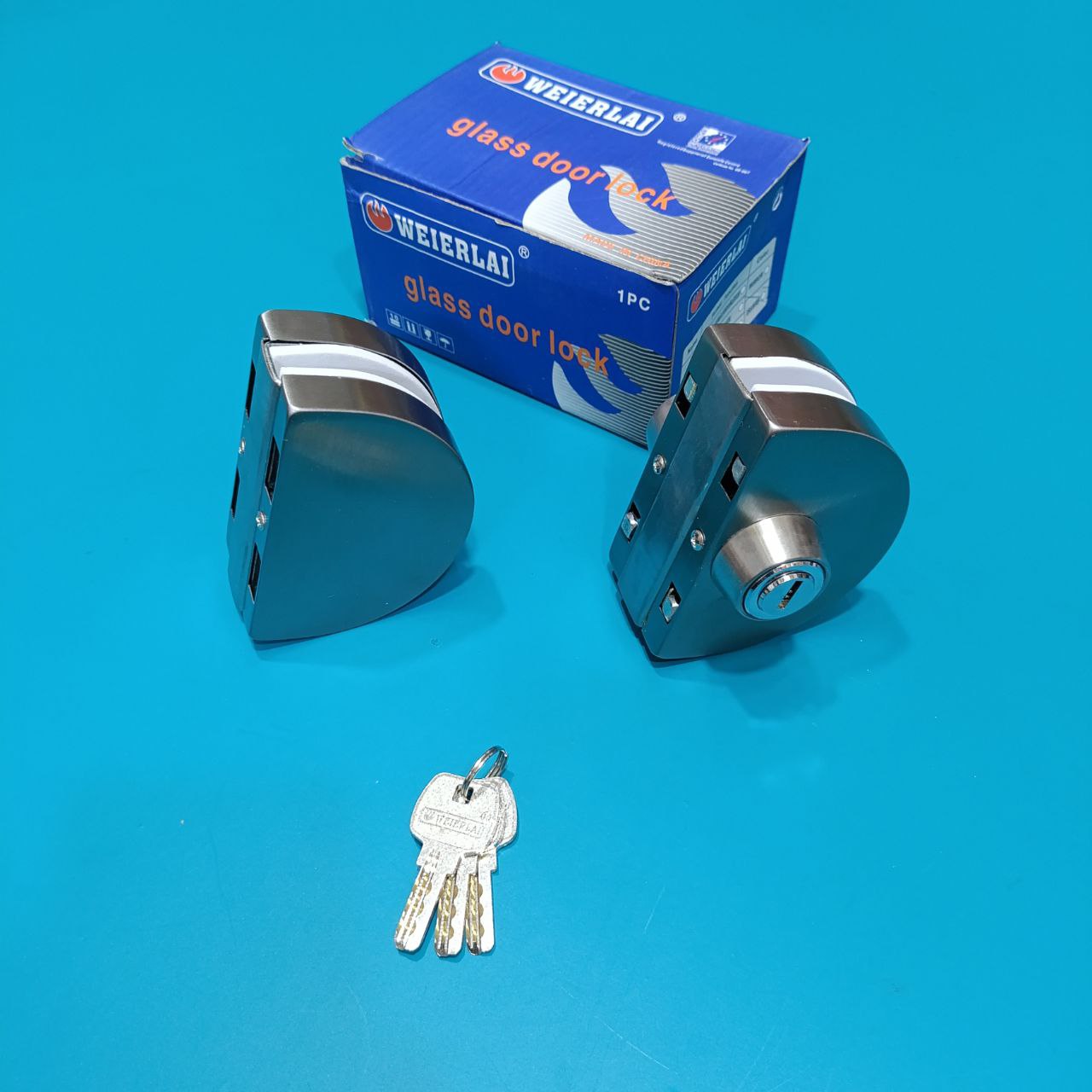  قفل شیشه میرال دو طرفه