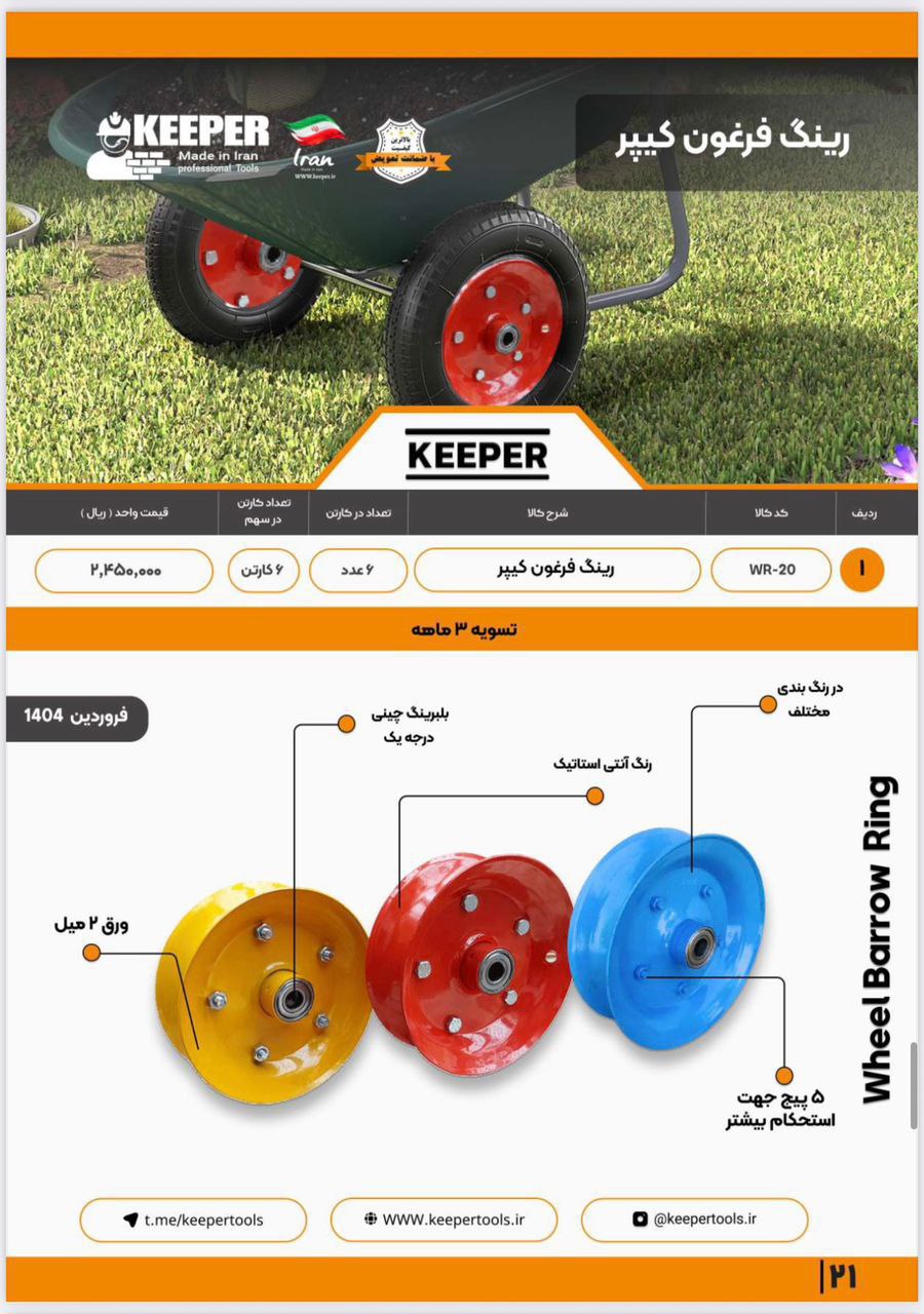  رینگ فرغون KEEPER