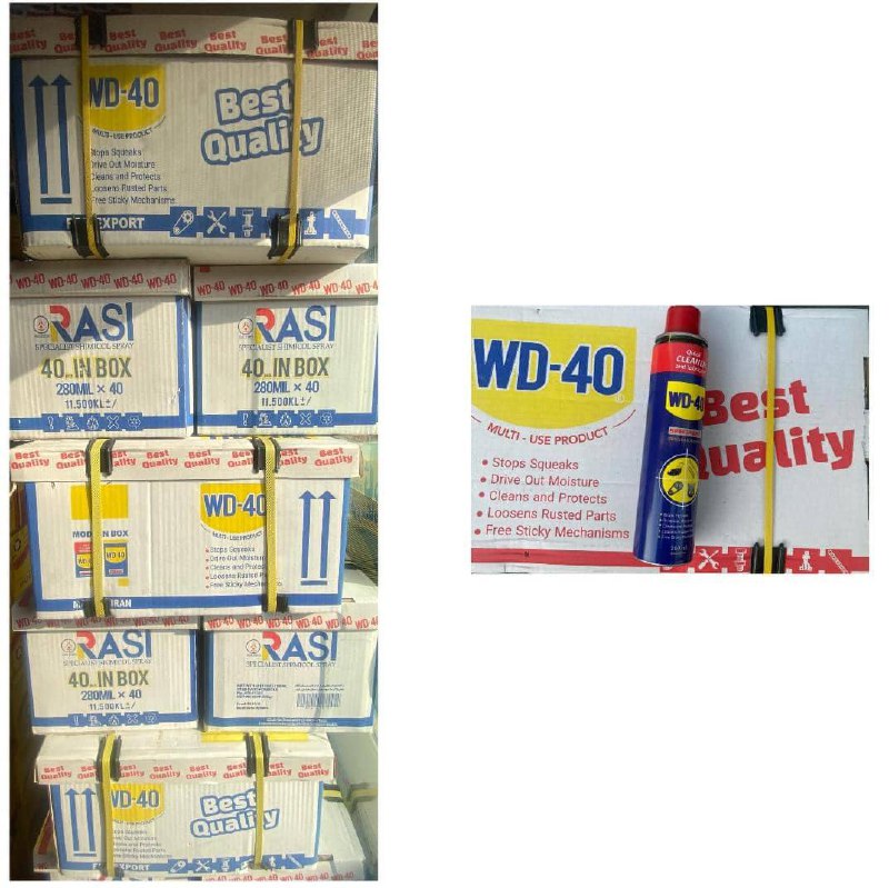 ️ اسپری چندکاره WD-40 برند RASSY (راسی) 