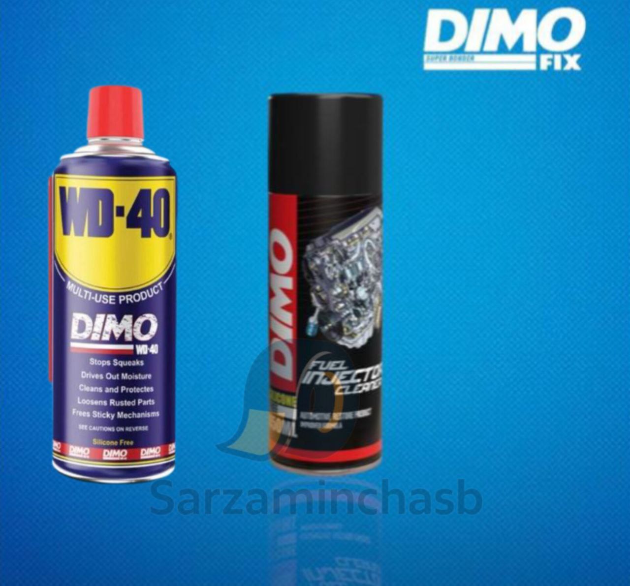 اسپری روان کنندهwd-40 دیمو و اسپری انژکتور شور دیمو با قیمت عالی و کیفیت مناسب موجود شد 