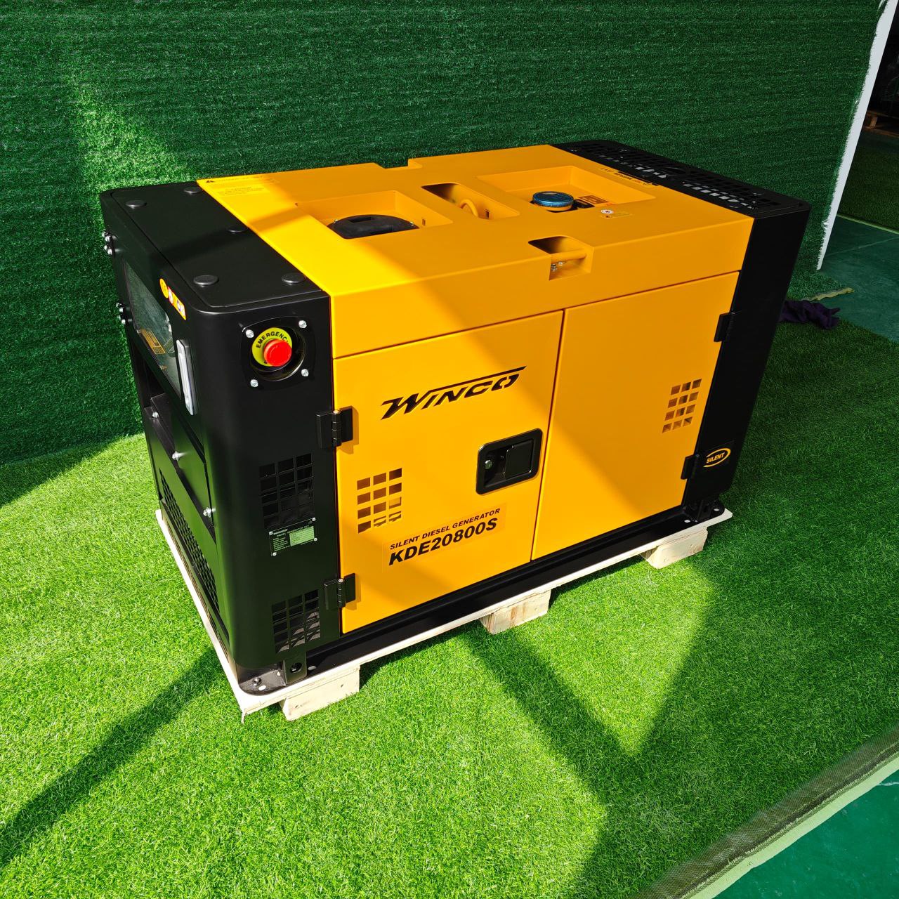  موتور برق سایلنت تکفاز و سه فاز دیزل 18 کیلووات وینکو