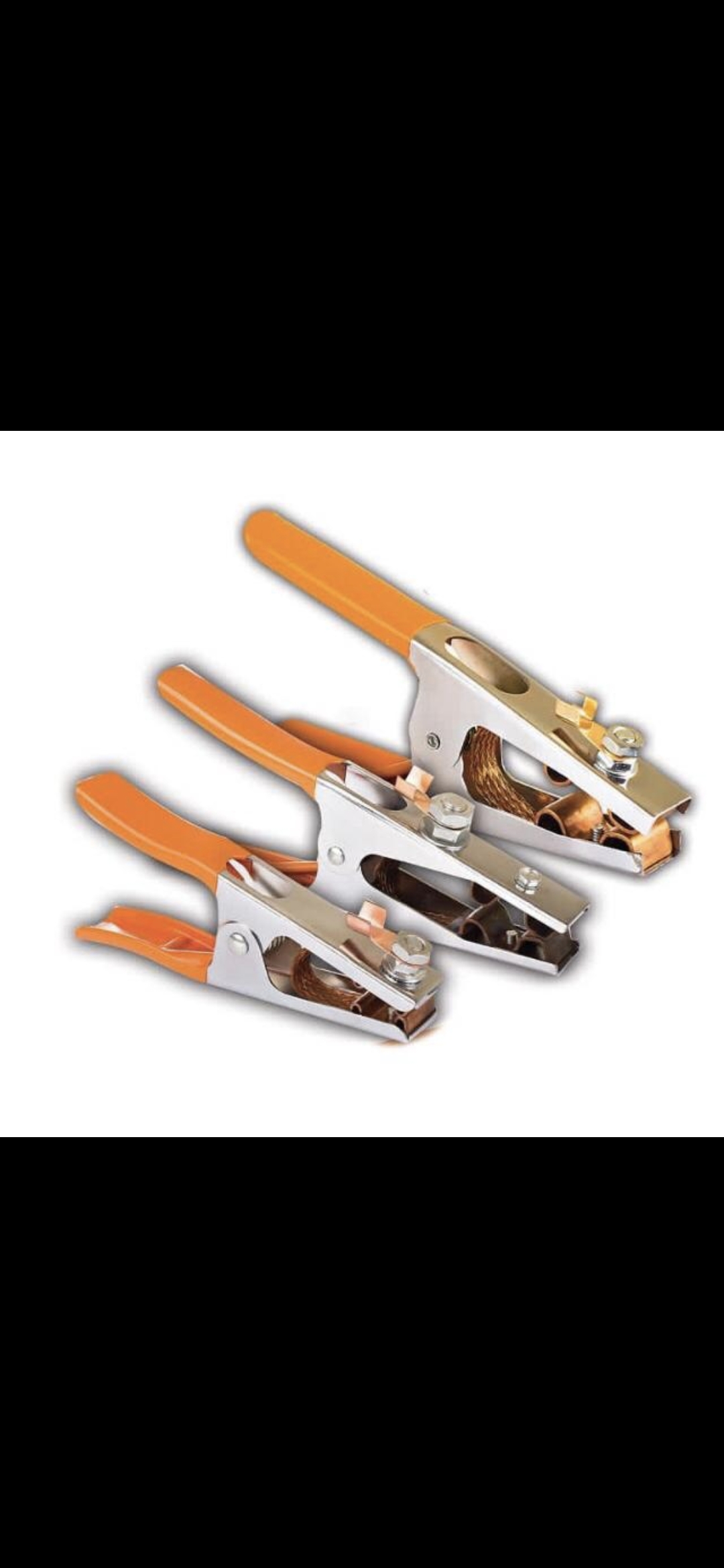 انبر اتصال جوشکاری با فک مسی