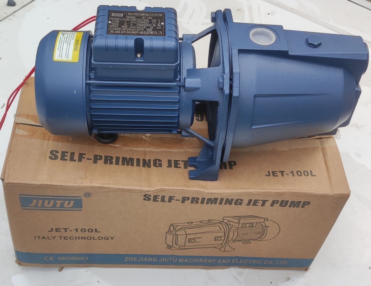 پمپ آب جتی ۱ اسب جیوتو