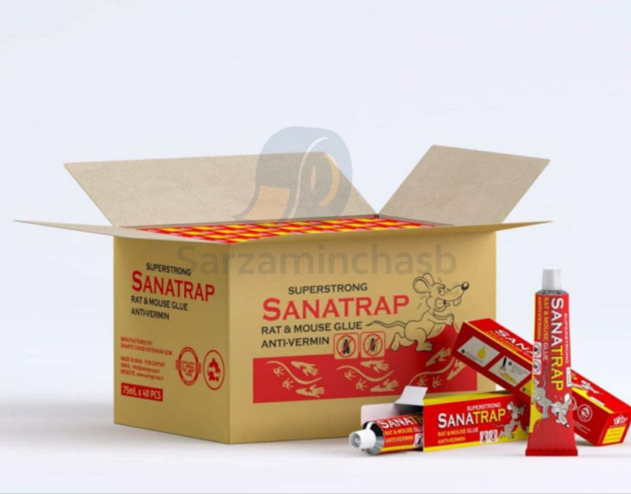 چسب موش پمادی ثناتراپ موجود شد 