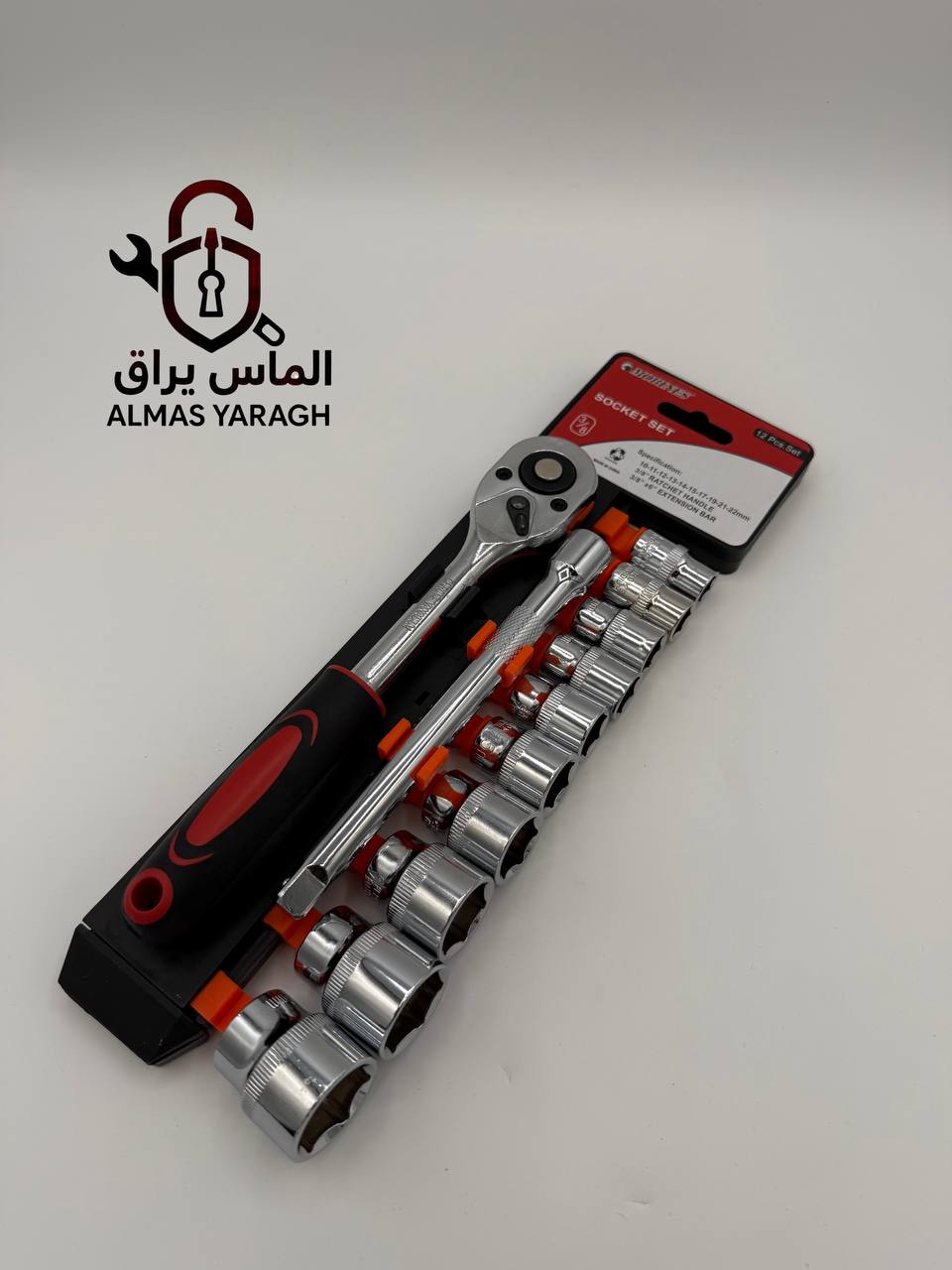 بکس ریلی ۱۲پارچه ۳/۸ مبینس(اعلا)