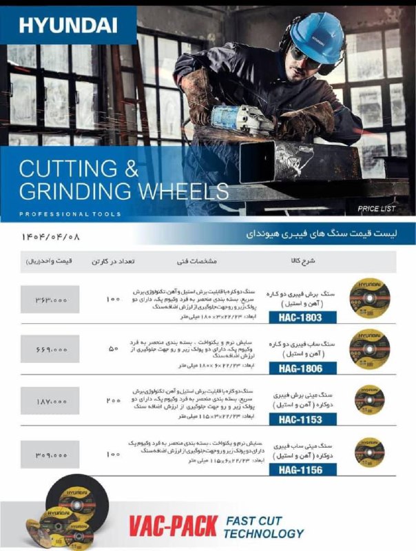 � سنگ‌های فیبری برند Hyundai 