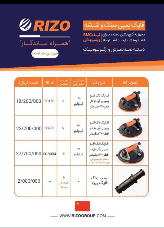 � قاپک پمپی سنگ و شیشه – جابه‌جایی ایمن، بدون دردسر 