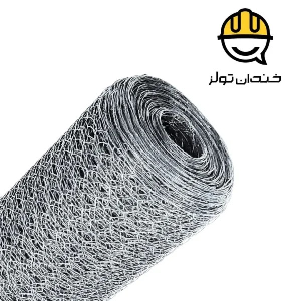 توری مرغی گالوانیزه عرض 90 طول ۴۵