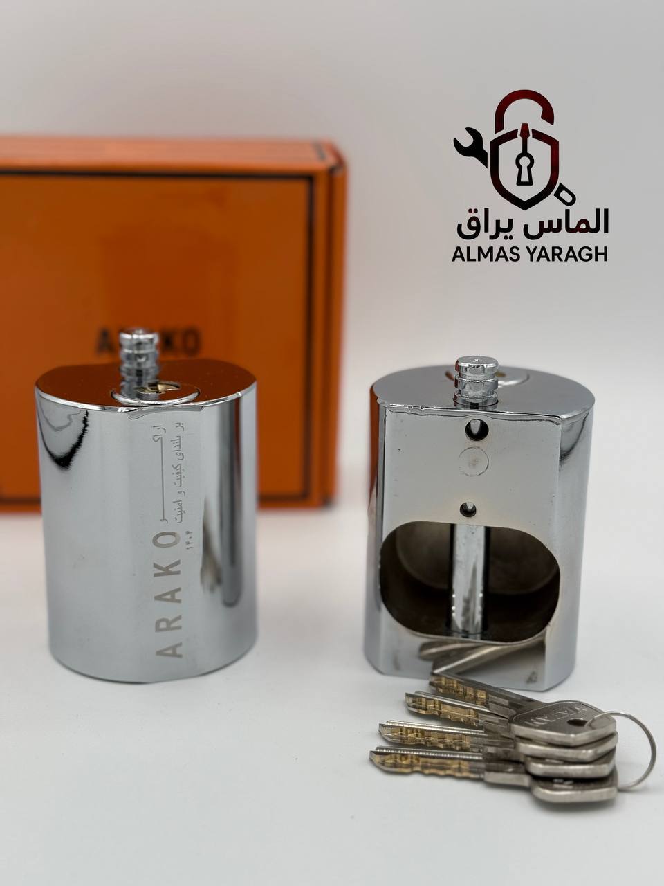 قفل پشت بسته(لاکپشتی) آراکو