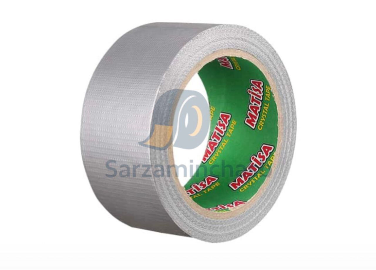 چسب برزنتی ماتیسا به متراژ 25یاردی و قابل ارائه در ۷ رنگ(مشکی،طوسی،قرمز،آبی،سفید،زرد،سبز)