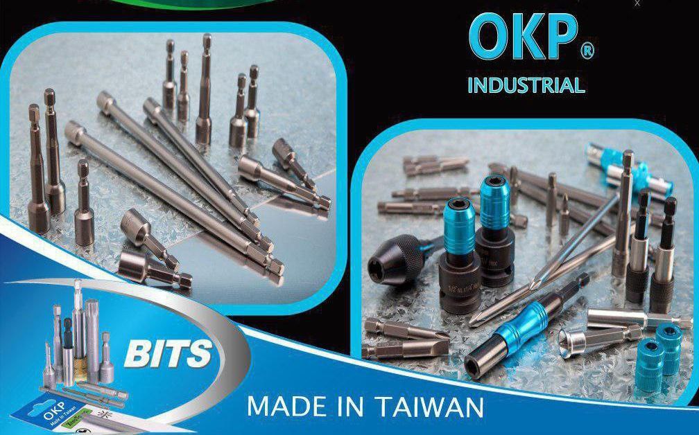 انواع نوک پیچ گوشتی،رابط، ومتعلقات  تایوانی با مارک OKP