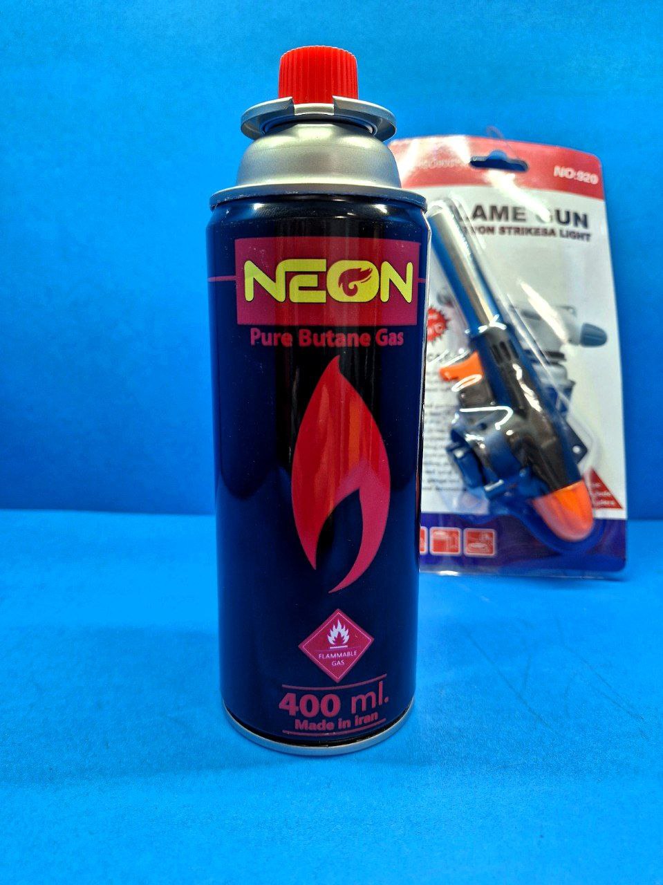 کپسول گاز 400 گرمی یکبار مصرف