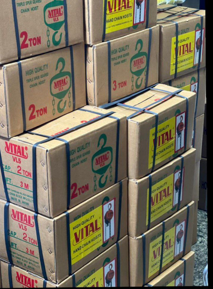 بار جدید جرثقیل ویتال و وینچ برقی موجود شد ..