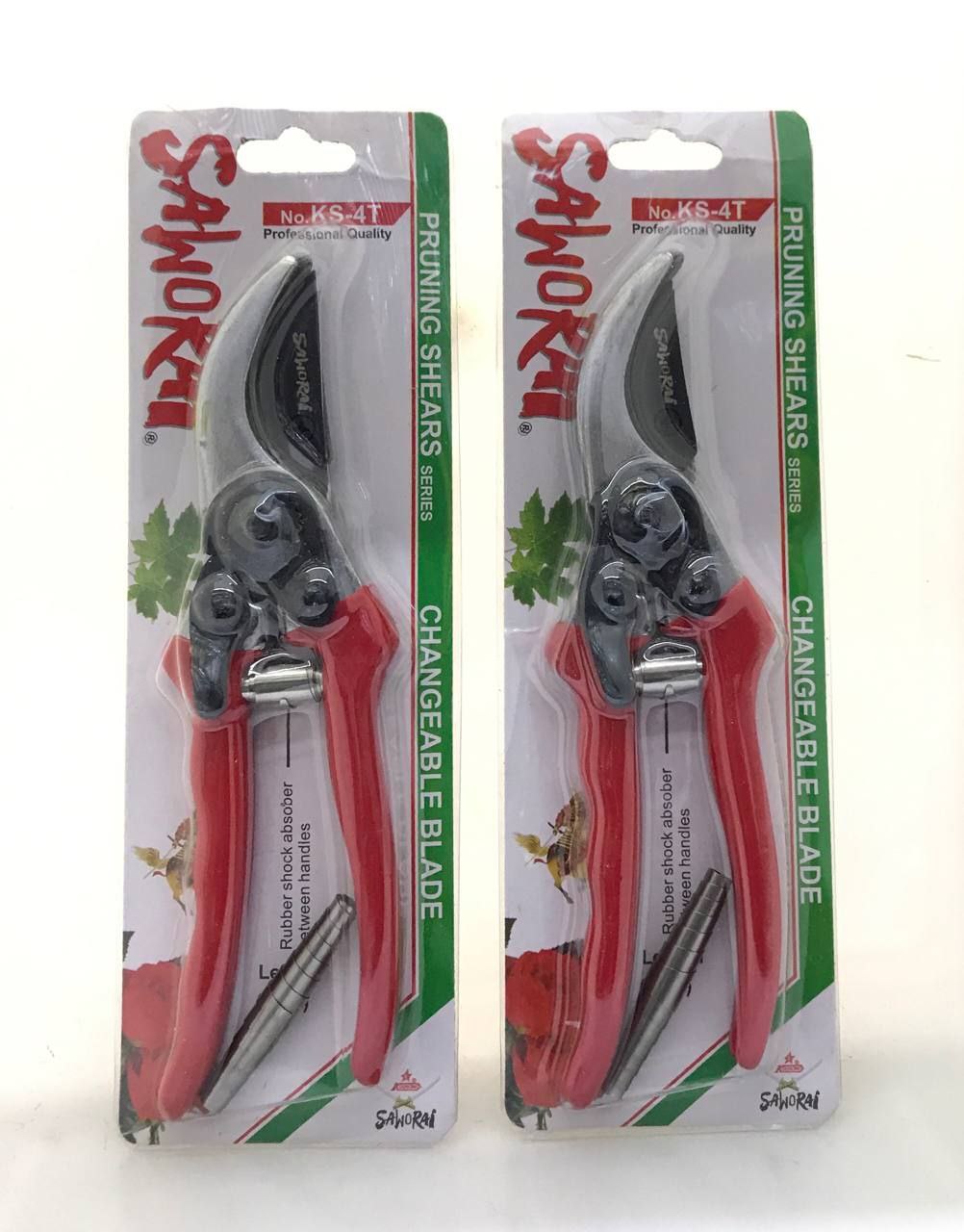  قیچی باغ طرح سامورایی بافنر اضافی 