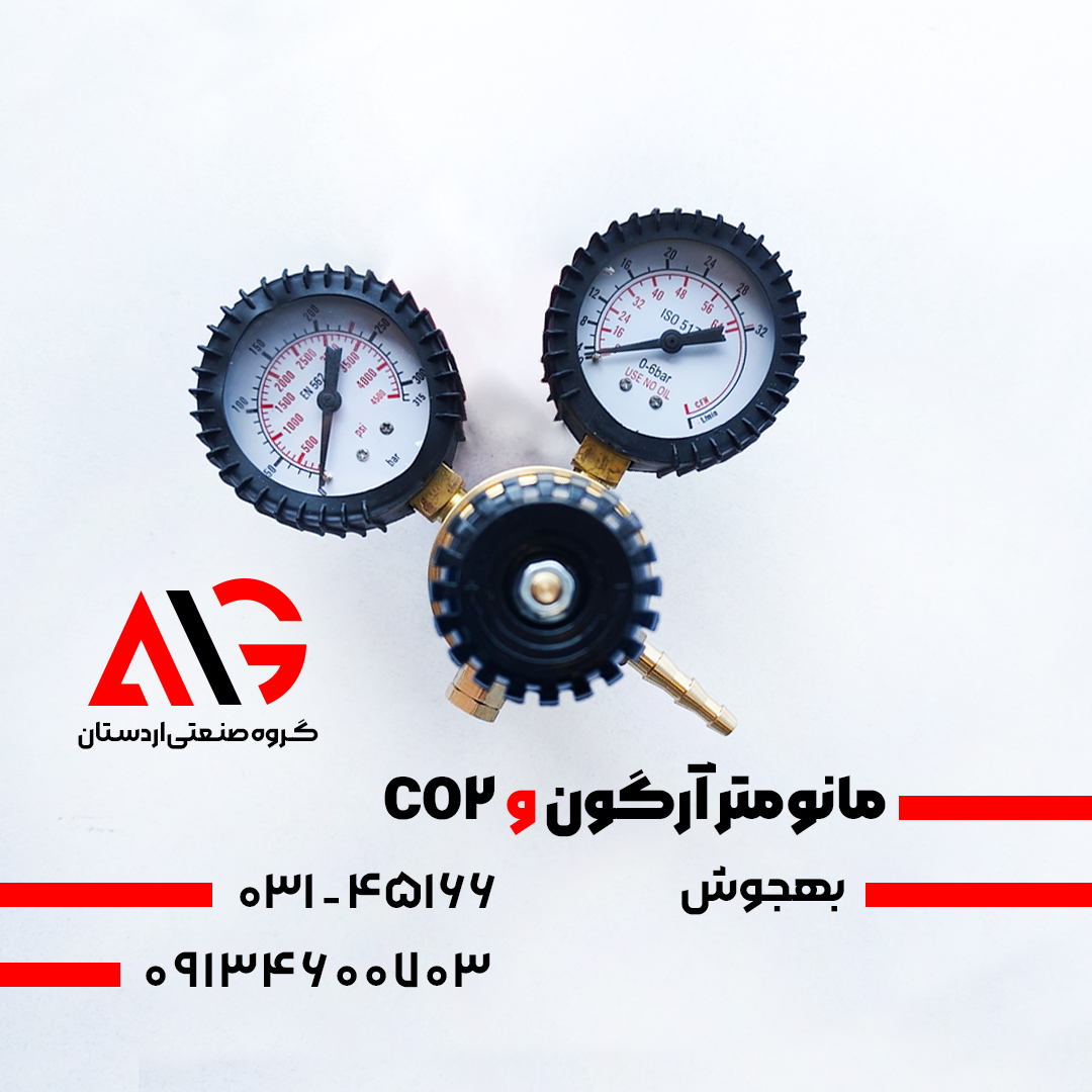 مانومتر آرگون و Co2برند بهجوش