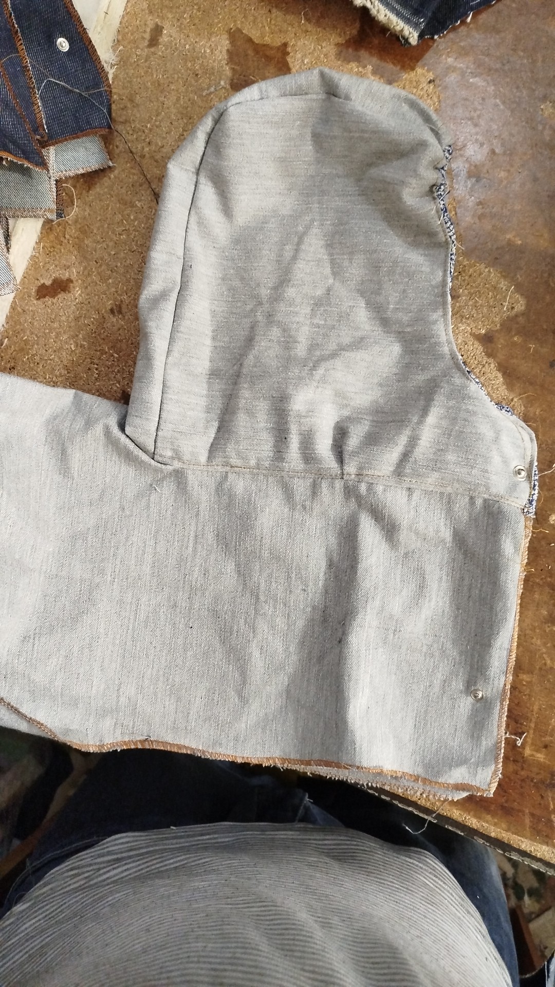 کلاه مقنعه جوشکاری کتان 