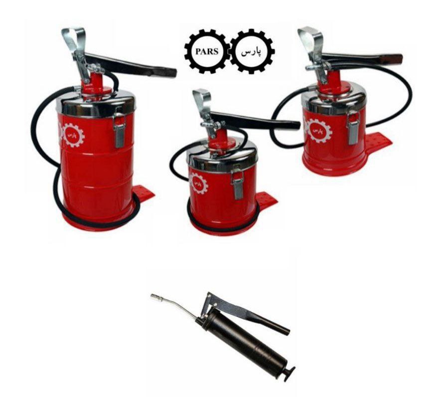  گریس پمپ سطلی و واسکازین پمپ سطلی ۵،۱۰،۲۰ لیتری پارس