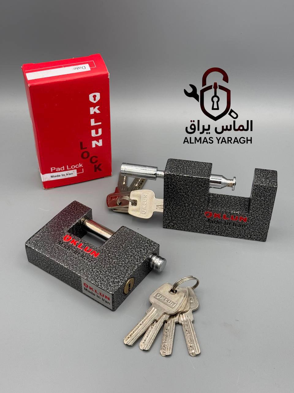 قفل کتابی سایز ۹۰ استاتیک کلون