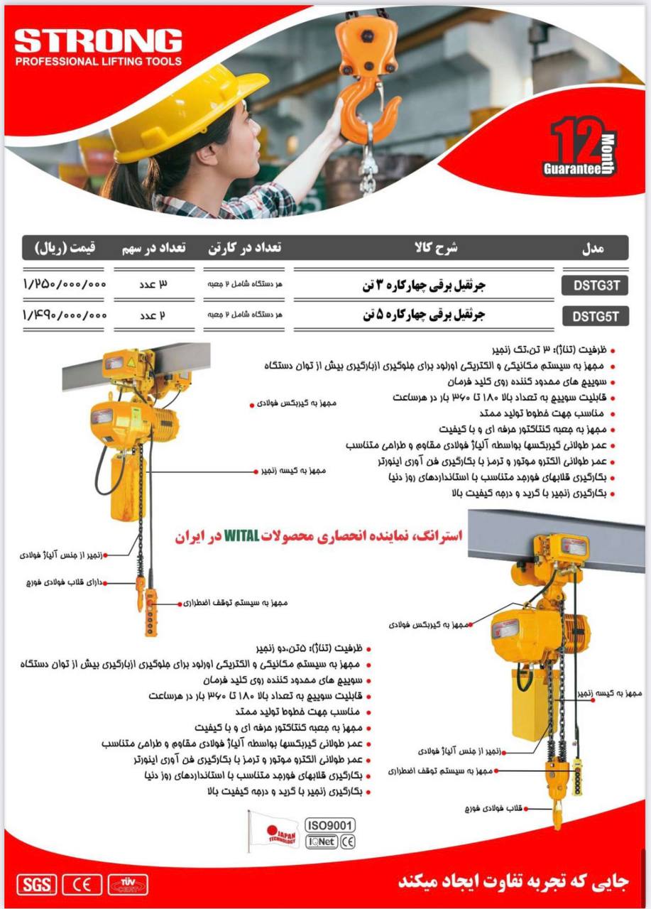 محصولات استرانگ را از ما بخواهید