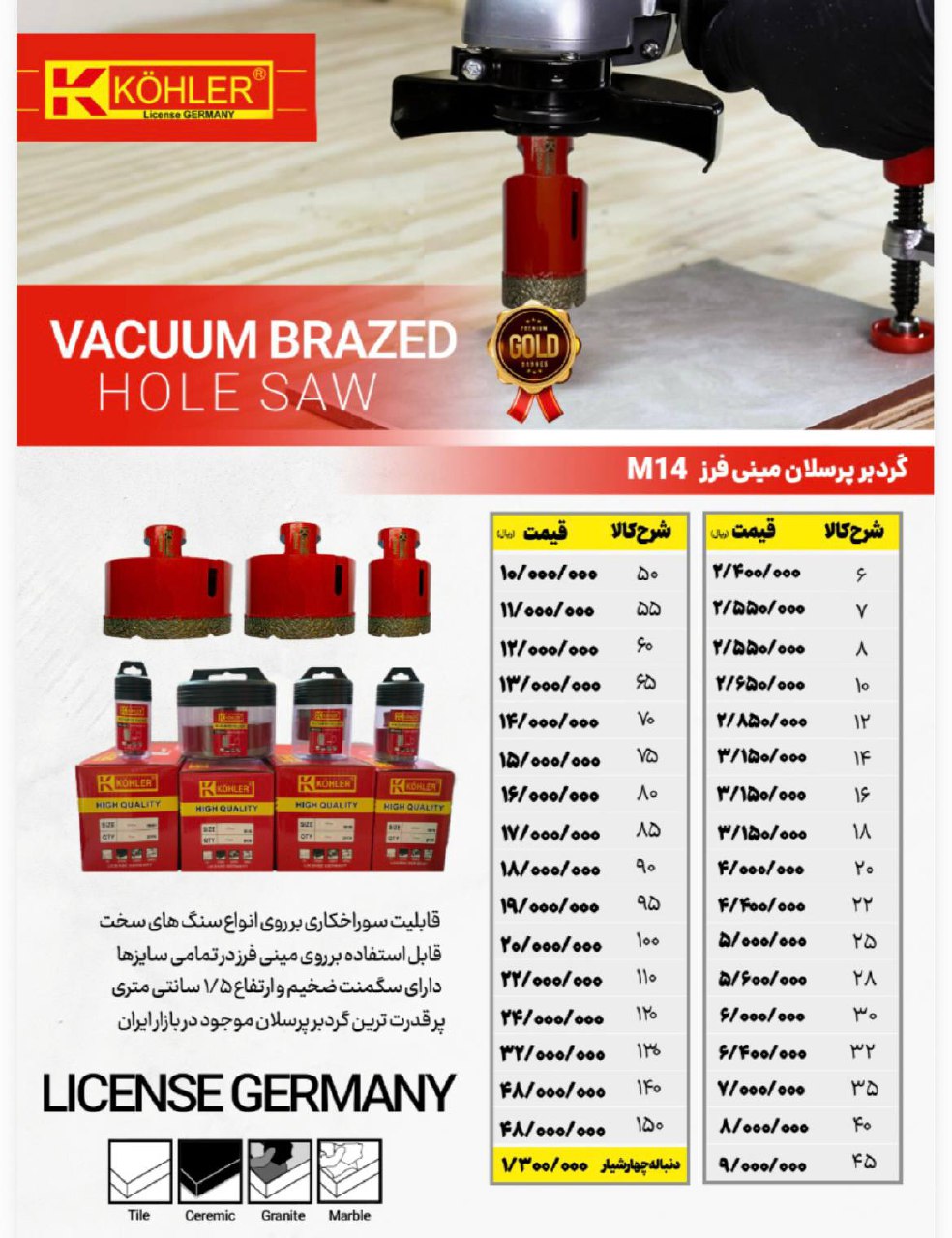 لیست گردبر پرسلان