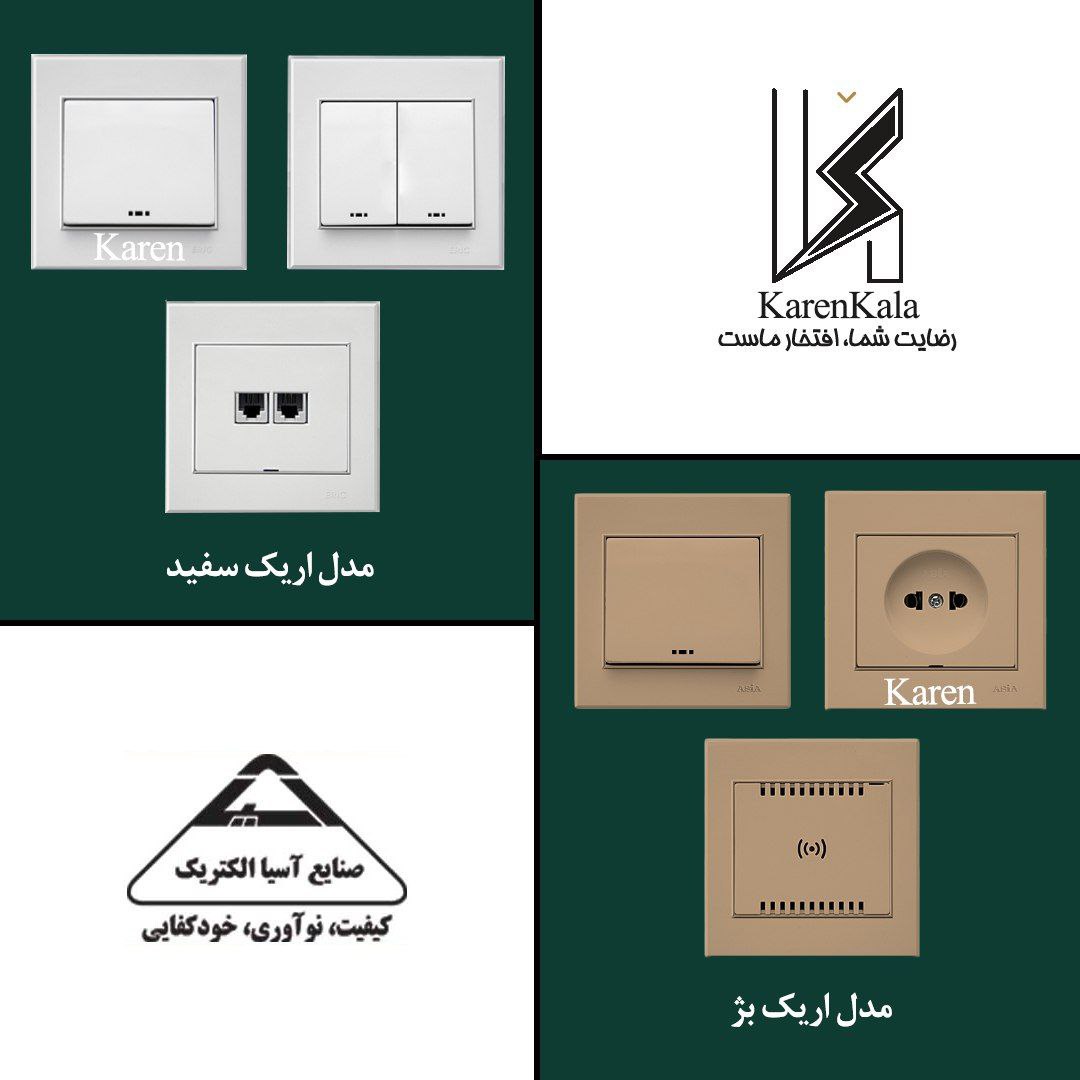 کلید پریز اسیاالکتریک