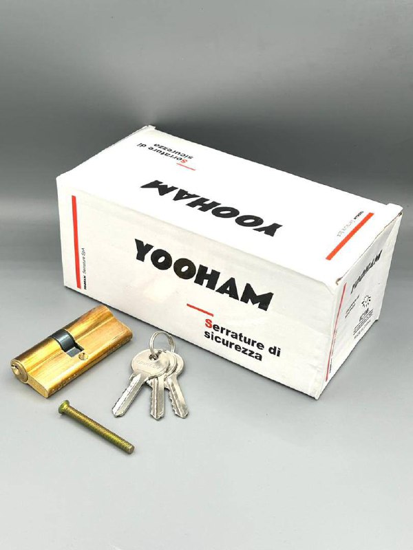 سیلندر ۷ بدنه برنجی کلید آهنی YOOHAM 