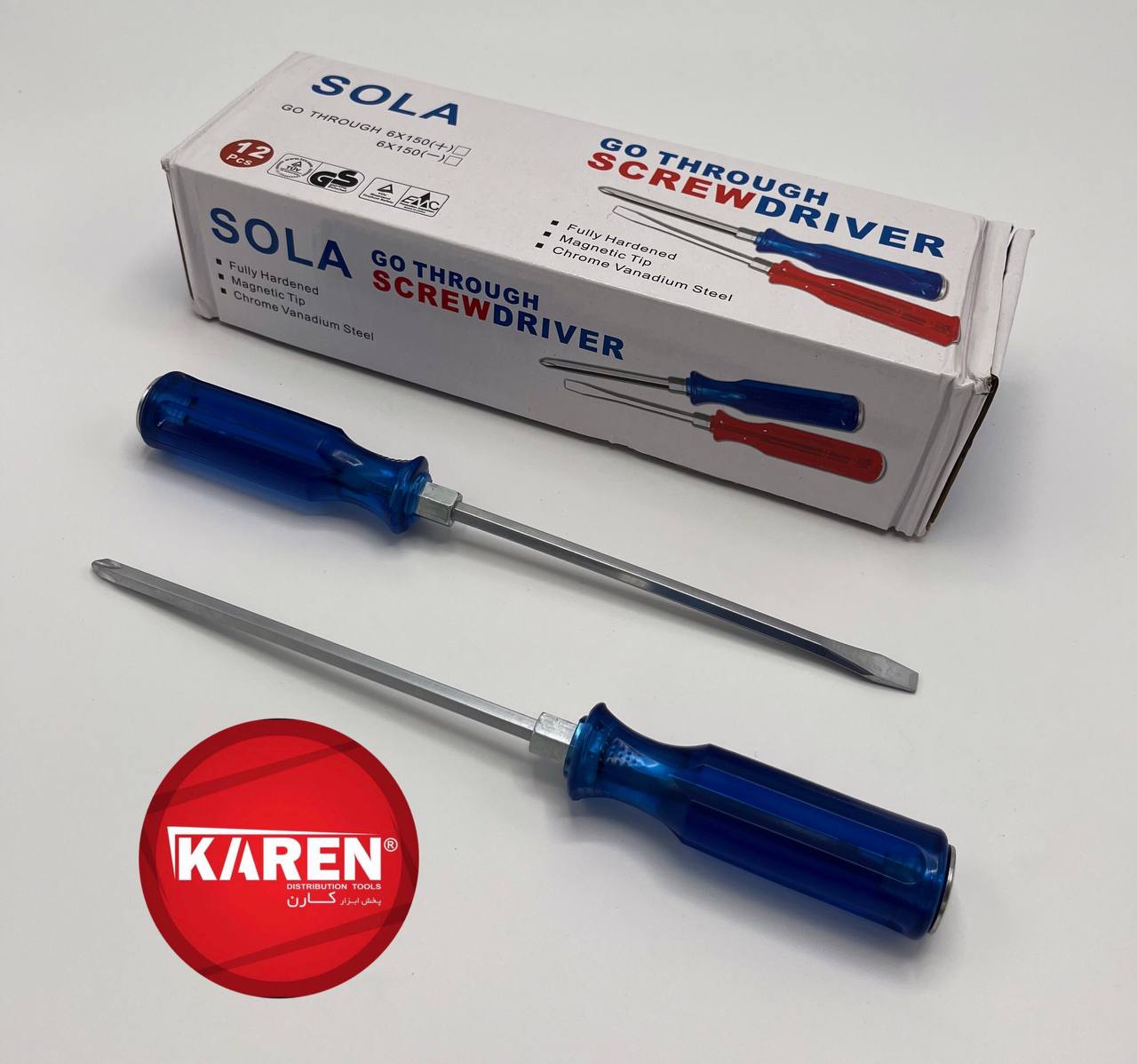  پیچ گوشتی ۶/۱۵۰ دوسو چهارسو جور