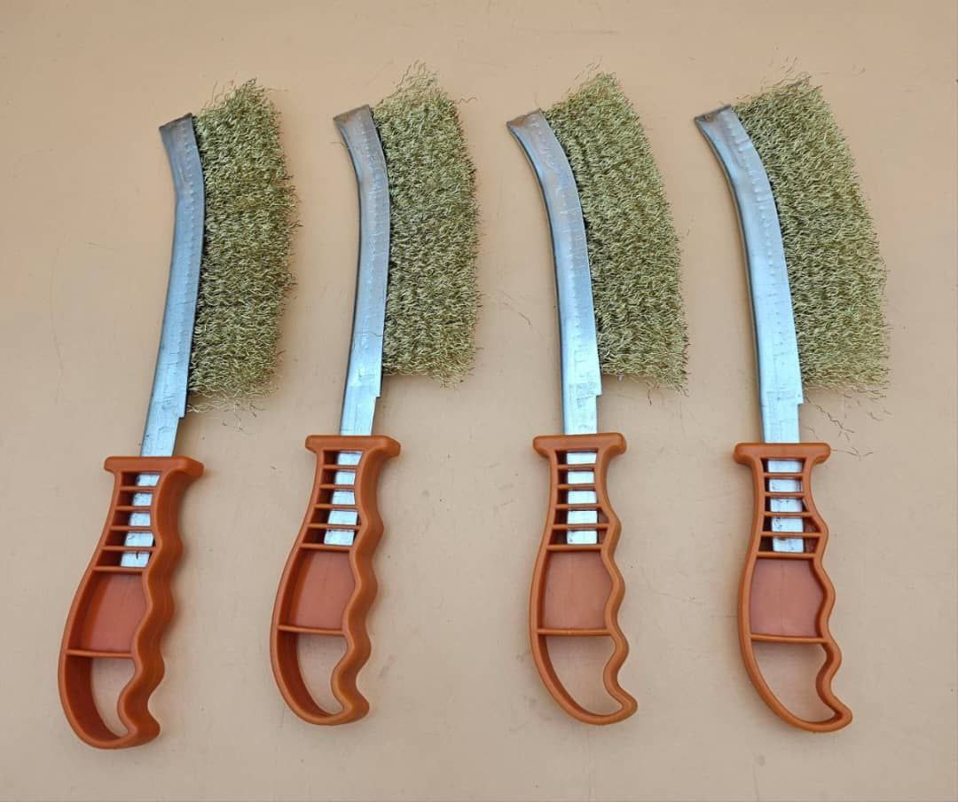 فرچه مسواکی طلایی 
