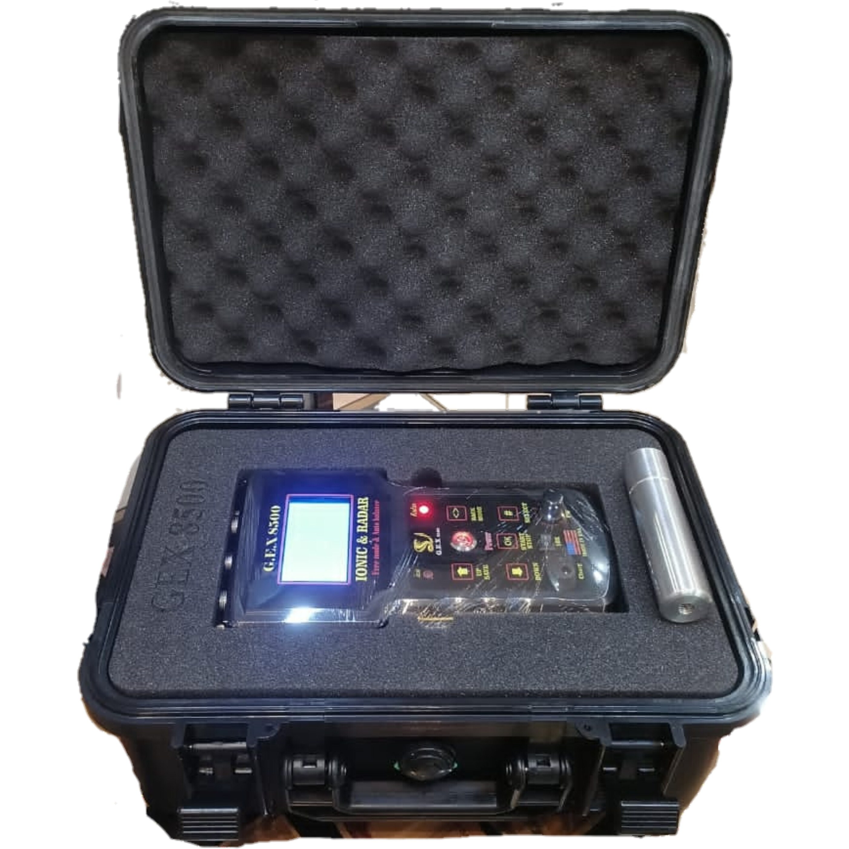 فروش ویژه GEX 8500: فلزیاب ۵کاره با عمق ۱۵ متر + گارانتی – بهترین برای کاوشگران حرفه‌ای!