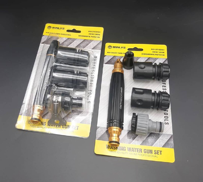 کارواش سر شلنگی ۴ تیکه برنجی