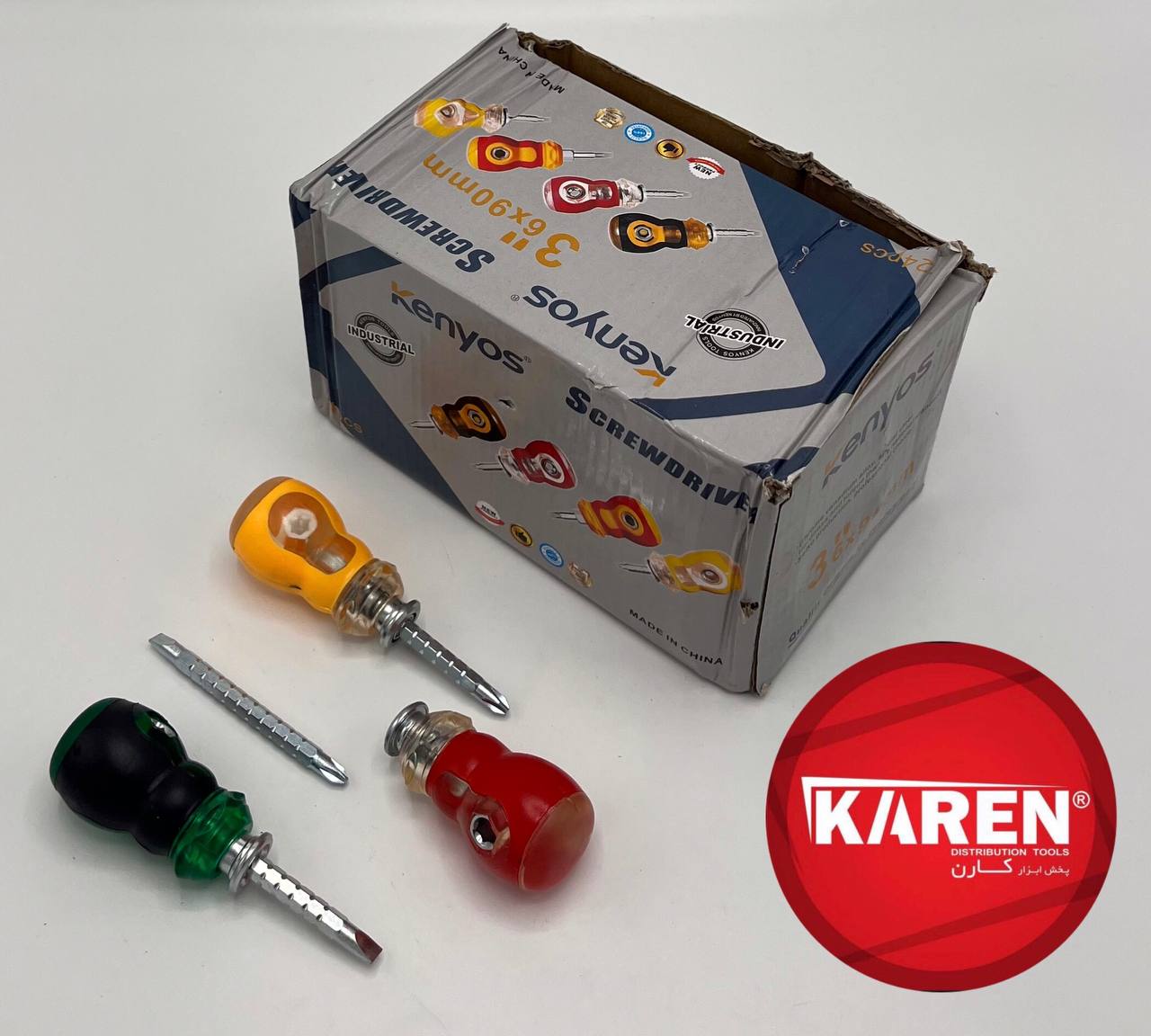 پیچ گوشتی مشتی دو طرفه تنظیمی