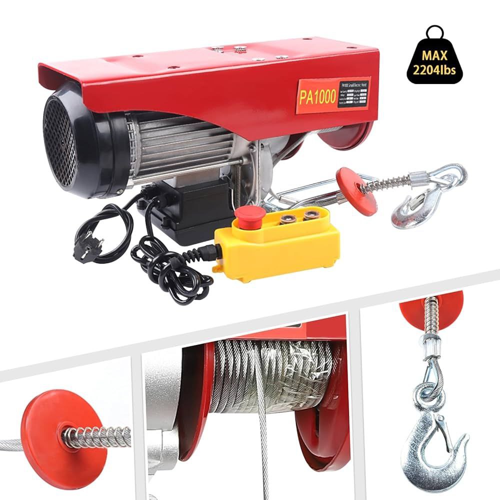 فروش انواع وینچ های برقی تکفاز در تناژ مختلف