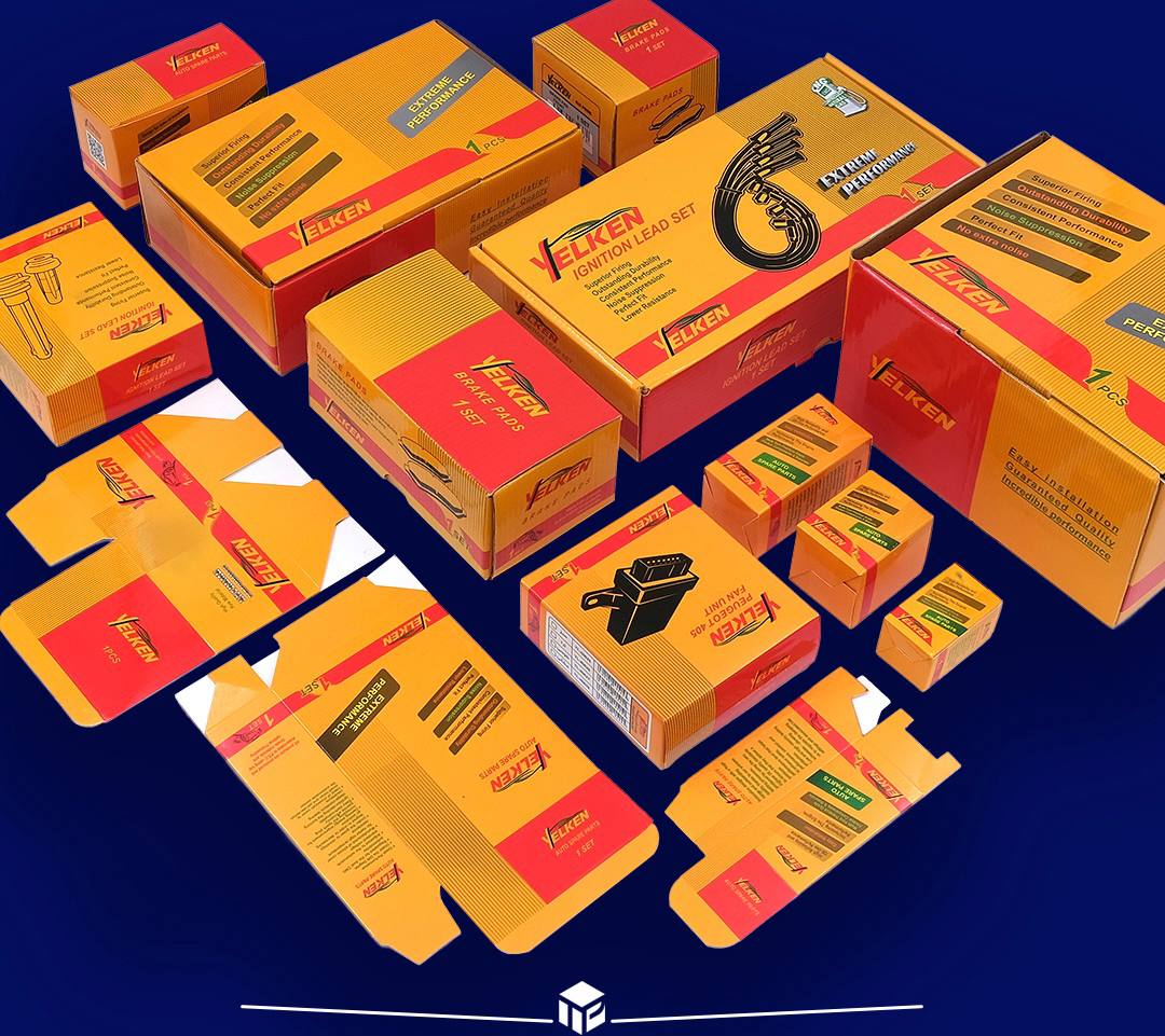 بسته‌بندی حرفه‌ای قطعات یدکی خودرو با تاش پک