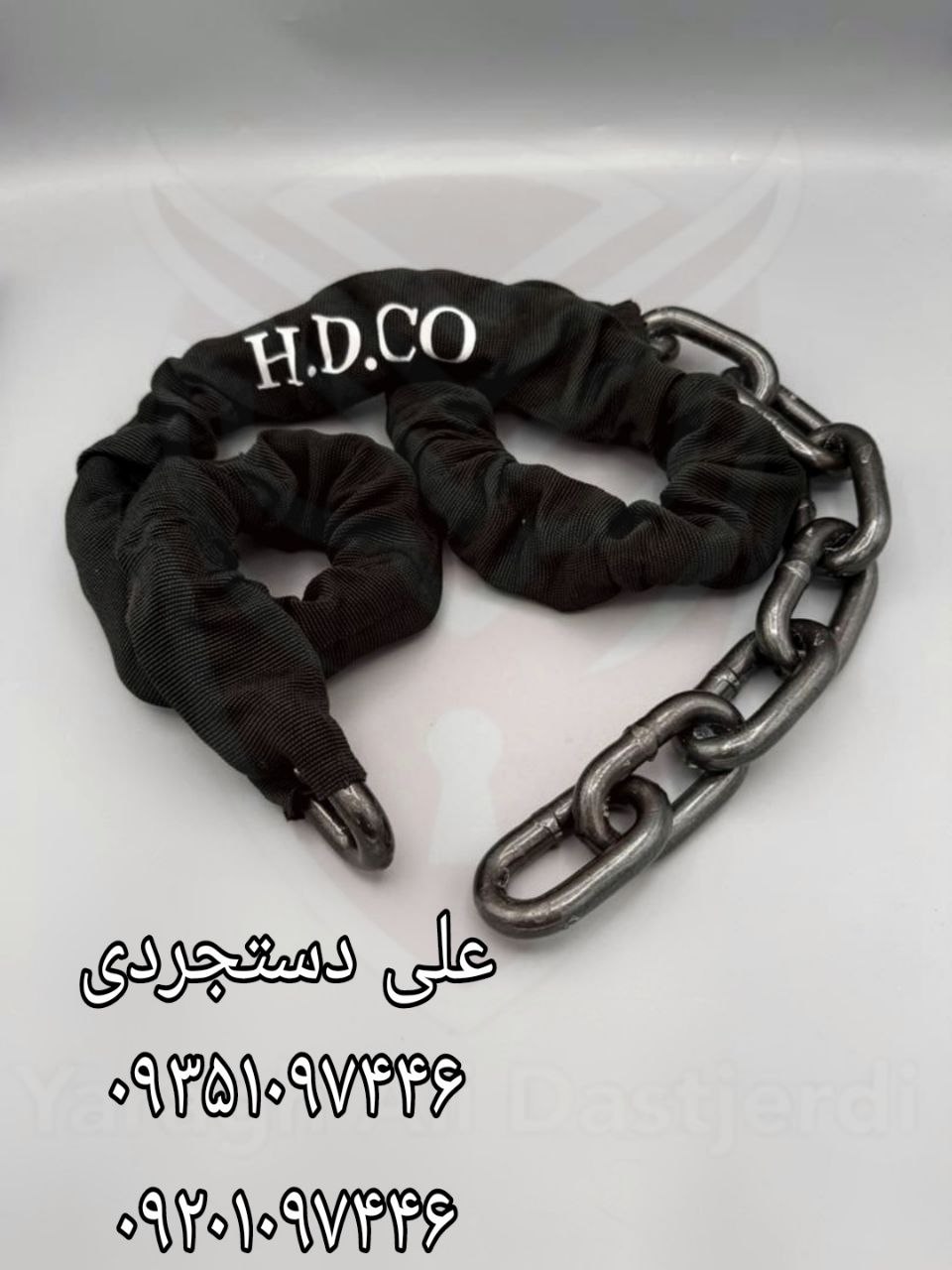 زنجیر ضدبرش در سایز ۱۵۰*۱۰ ۱۵۰*۱۲ کارتن ۱۲ عدد