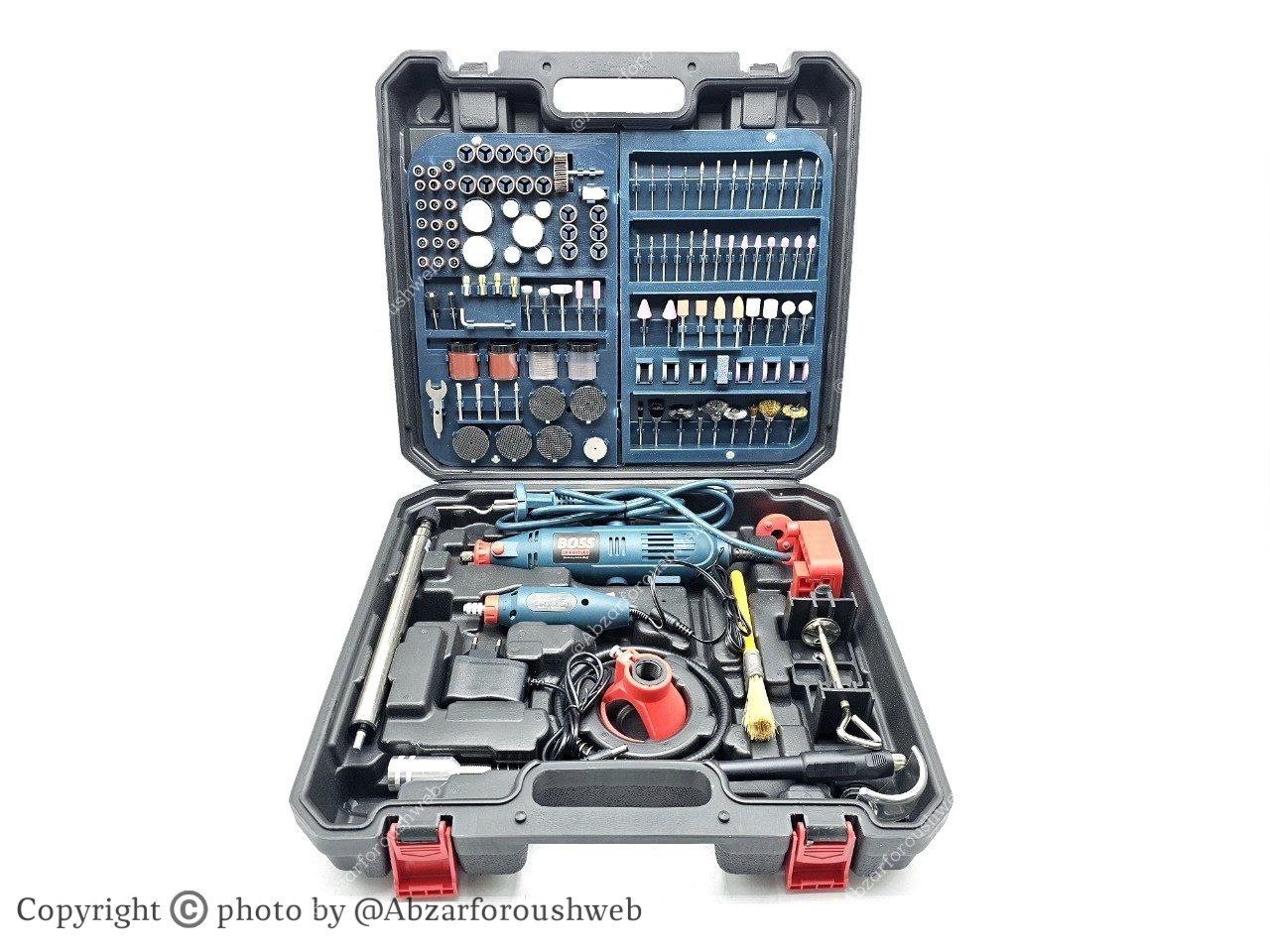 ⭐ مجموعه فرز انگشتی دو موتوره (قلم حکاکی) باس