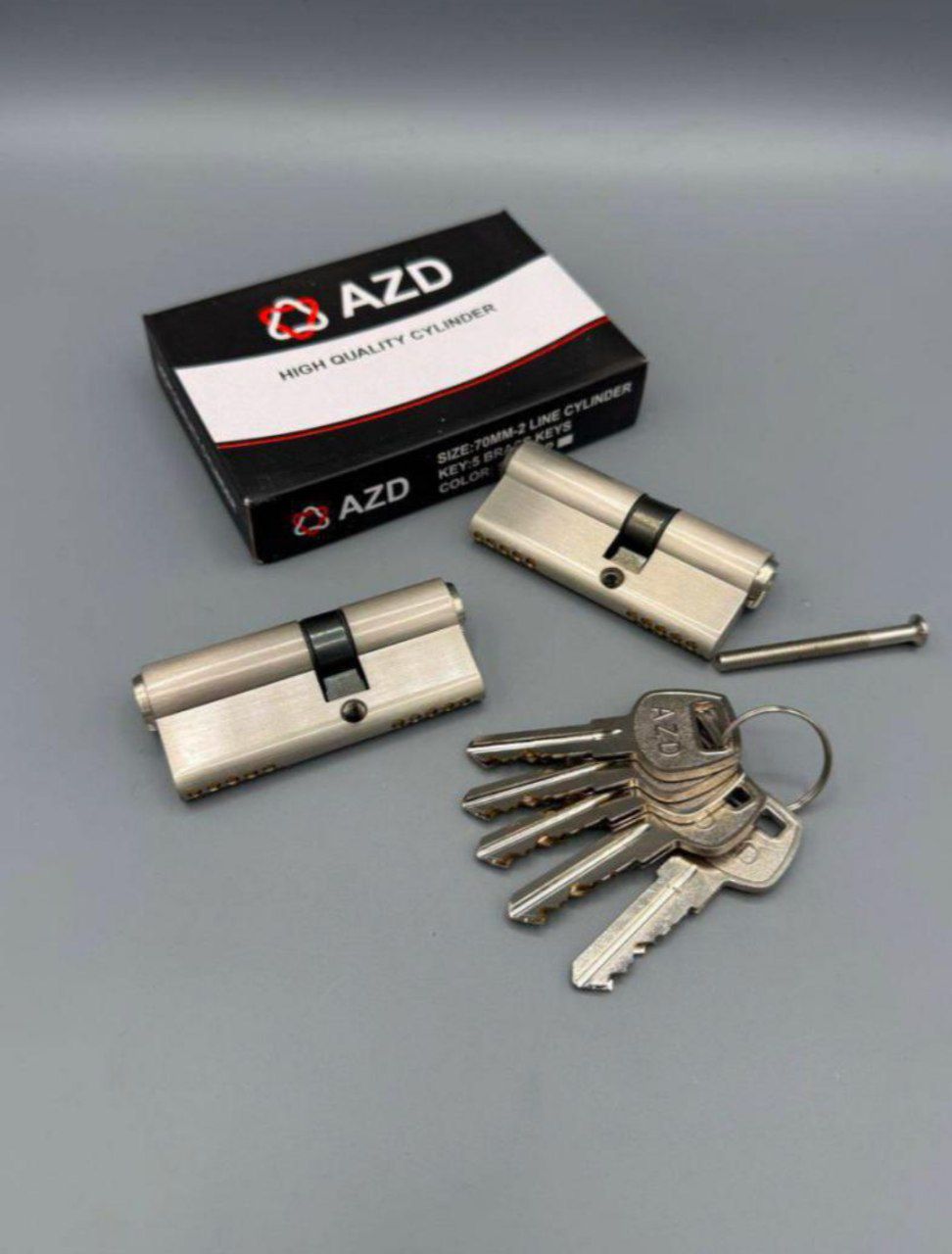سیلندر 7 سانت دوشیار AZD پنج کلید برنجی بچه توپی و ساچمه برنجی کارتن 120 عددی قیمت دسته اول لینک کا