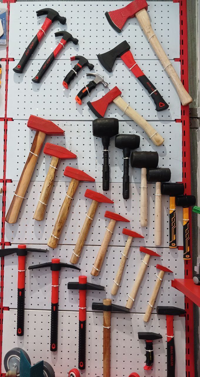 ⭕️چکش دسته چوبی 